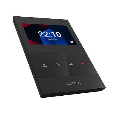картинка Slinex SQ-04 цвет черный. 4" Цветной домофон от компании Intant